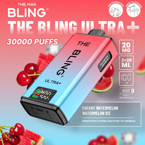 The Crystal Bling Ultra Plus 30k - Vape & Candy Wholesale