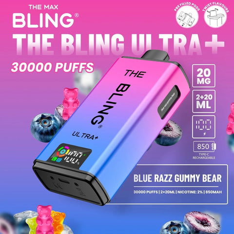 The Crystal Bling Ultra Plus 30k - Vape & Candy Wholesale