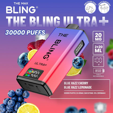 The Crystal Bling Ultra Plus 30k - Vape & Candy Wholesale