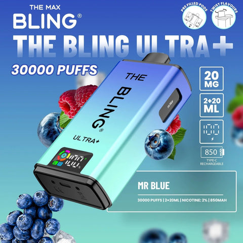 The Crystal Bling Ultra Plus 30k - Vape & Candy Wholesale
