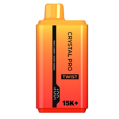 The Crystal Pro Twist 15000 Puffs Disposable Vape Box of 10 - Vape & Candy Wholesale