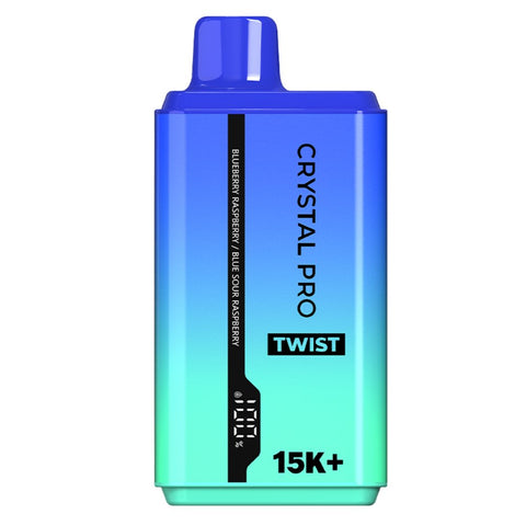 The Crystal Pro Twist 15000 Puffs Disposable Vape Box of 10 - Vape & Candy Wholesale