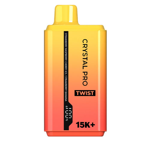 The Crystal Pro Twist 15000 Puffs Disposable Vape Box of 10 - Vape & Candy Wholesale