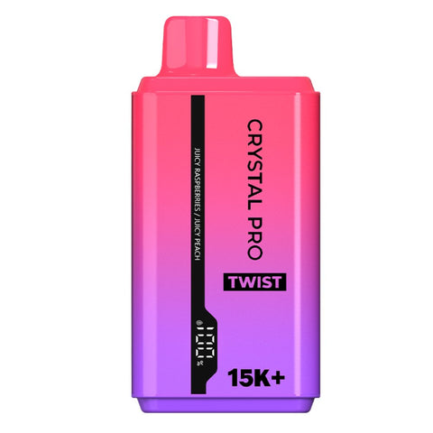 The Crystal Pro Twist 15000 Puffs Disposable Vape Box of 10 - Vape & Candy Wholesale