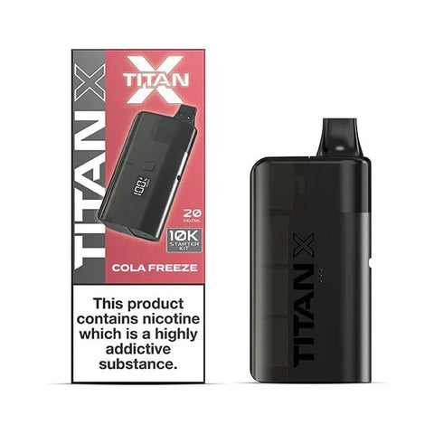 Titan X Prefilled Vape Kit (Pack of 5) - Vape & Candy Wholesale