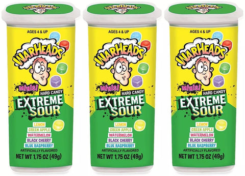 Warheads Extreme Sour Minis Fruit Flavour Hard Candy Pack of 18 - Vape & Candy Wholesale