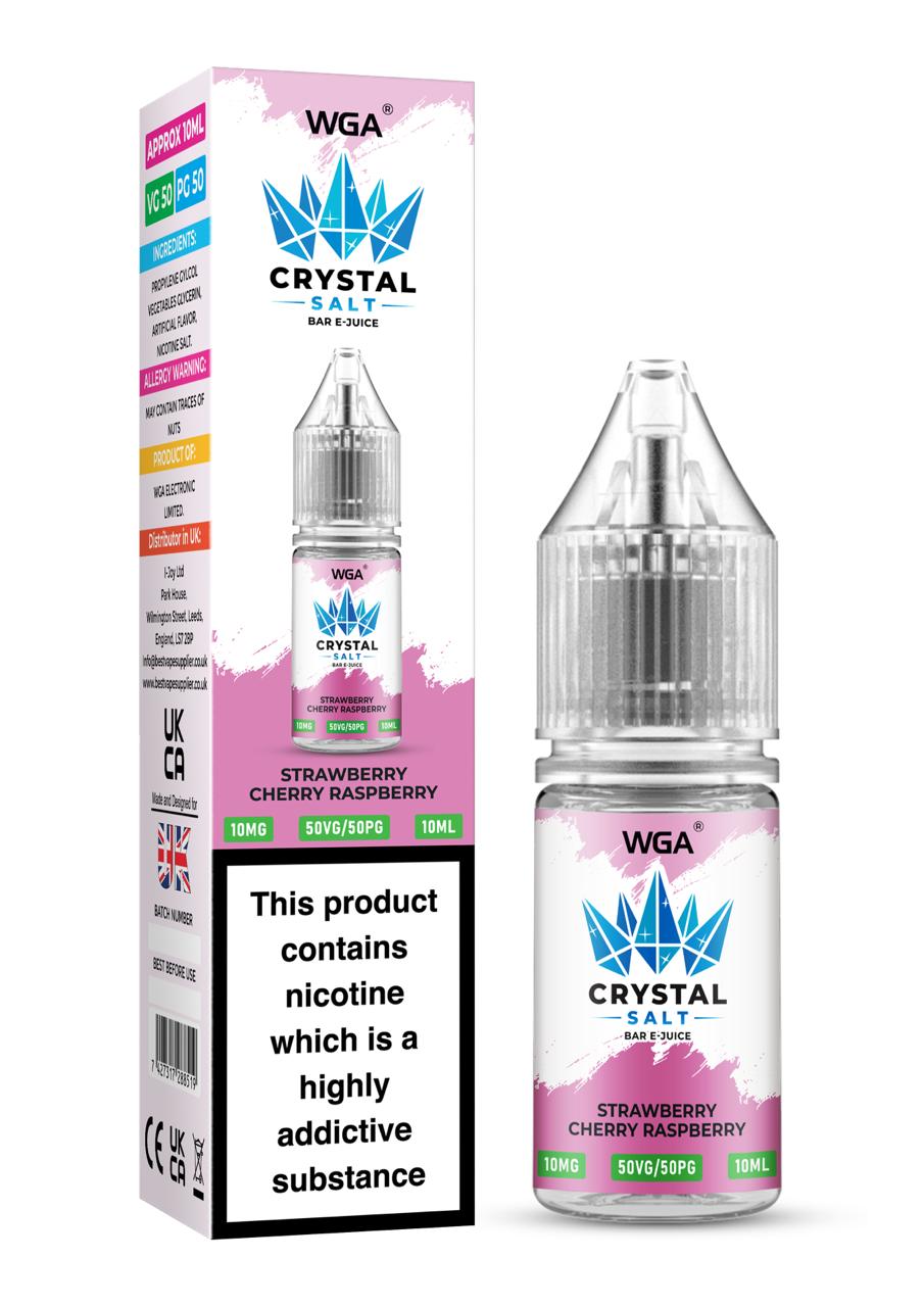 WGA Crystal Salt Disposable Vape – 600 Puffs | 20mg Nicotine Salt