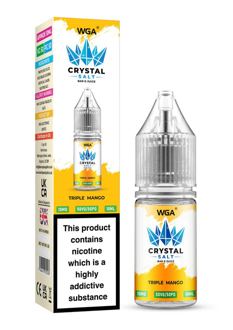 WGA Crystal Salt Disposable Vape – 600 Puffs | 20mg Nicotine Salt - Vape & Candy Wholesale