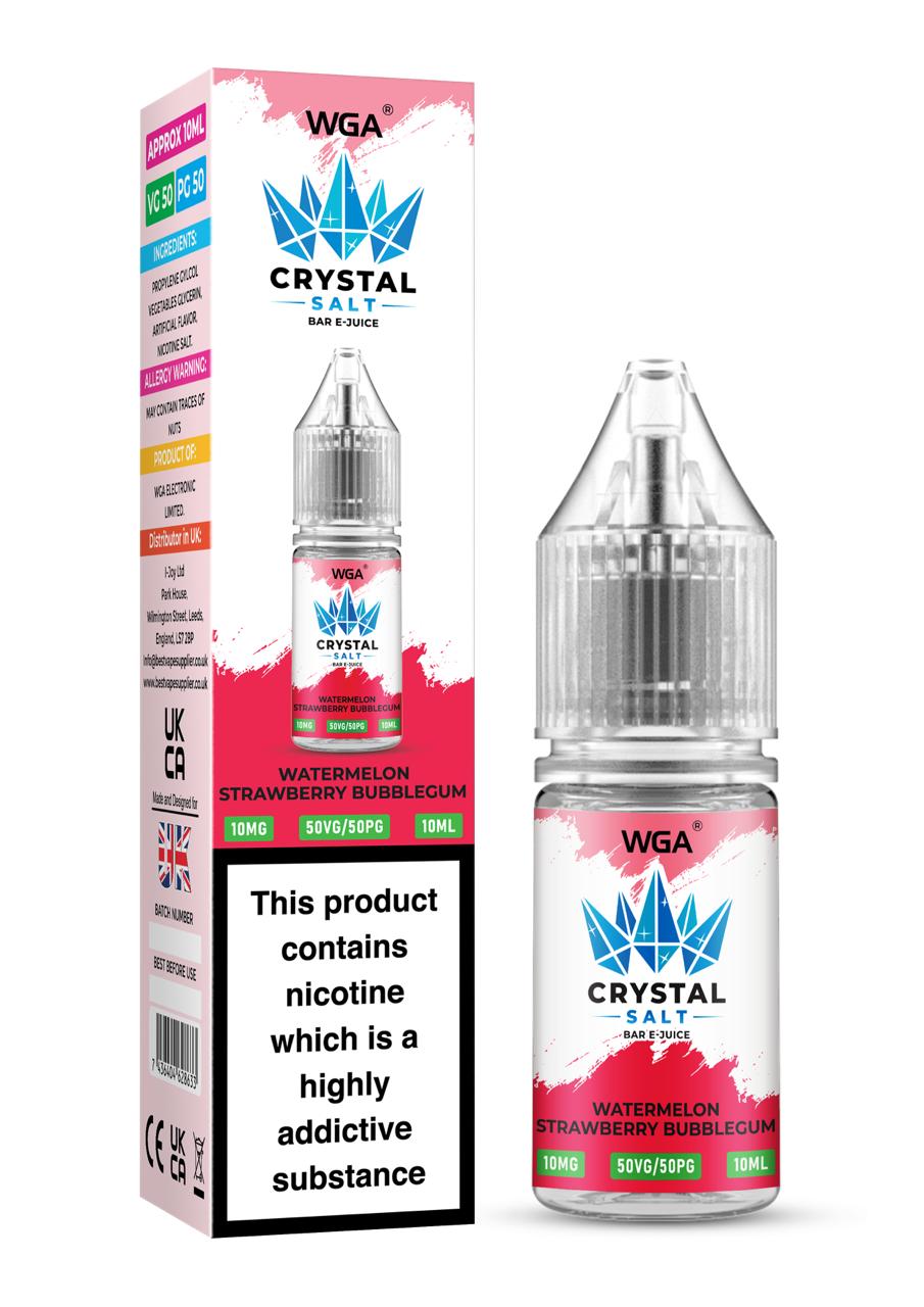 WGA Crystal Salt Disposable Vape – 600 Puffs | 20mg Nicotine Salt