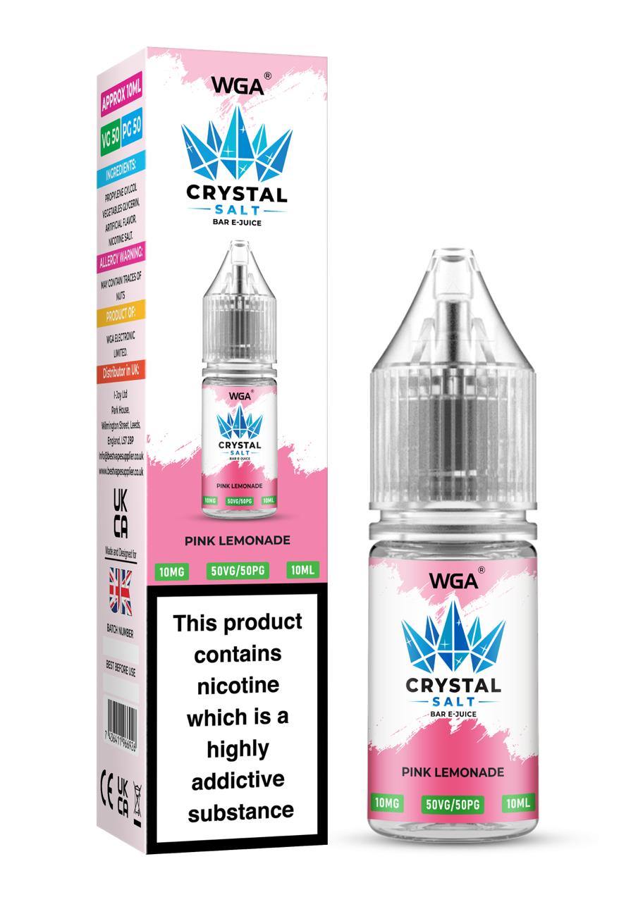 WGA Crystal Salt Disposable Vape – 600 Puffs | 20mg Nicotine Salt