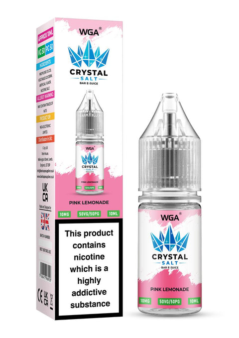 WGA Crystal Salt Disposable Vape – 600 Puffs | 20mg Nicotine Salt - Vape & Candy Wholesale