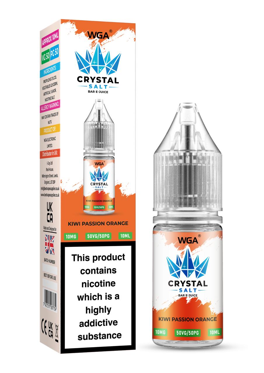 WGA Crystal Salt Disposable Vape – 600 Puffs | 20mg Nicotine Salt