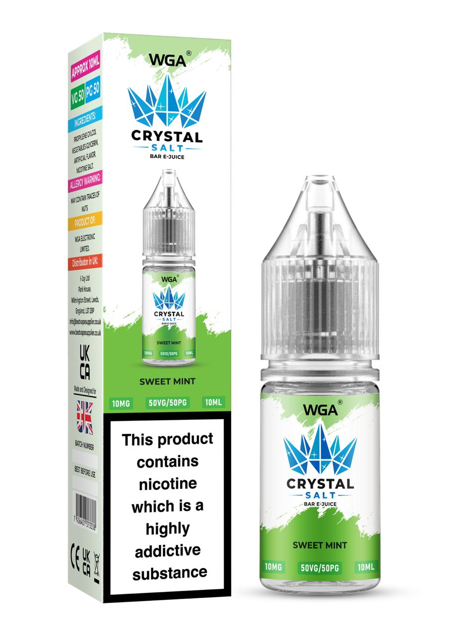 WGA Crystal Salt Disposable Vape – 600 Puffs | 20mg Nicotine Salt