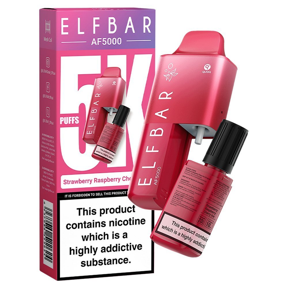 Elf Bar AF5000 Puffs Vape Device Kit (Pack of 5)
