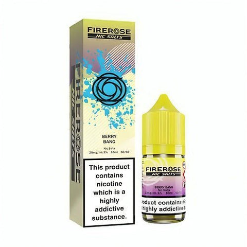 Firerose 5000 10ml Nic Salts E-liquids Box of 10 - Vape & Candy Wholesale