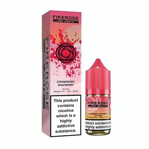 Firerose 5000 10ml Nic Salts E-liquids Box of 10 - Vape & Candy Wholesale