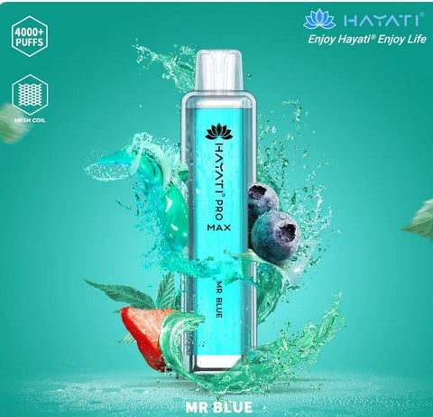 Hayati Pro Max 4000 Vape Kit (Pack of 10) - Vape & Candy Wholesale