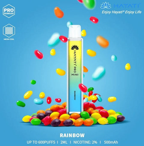 Hayati Mini Pro 600 Disposable Vape Puff Bar Pod Box of 10 - Vape & Candy Wholesale