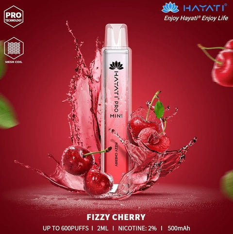 Hayati Mini Pro 600 Disposable Vape Puff Bar Pod Box of 10 - Vape & Candy Wholesale