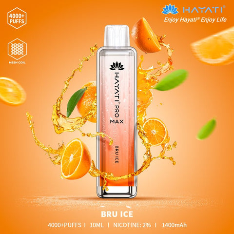 Hayati Pro Max 4000 Vape Kit (Pack of 10) - Vape & Candy Wholesale