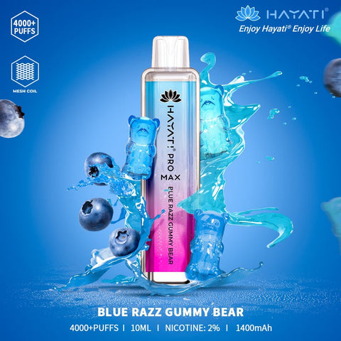 Hayati Pro Max 4000 Vape Kit (Pack of 10) - Vape & Candy Wholesale