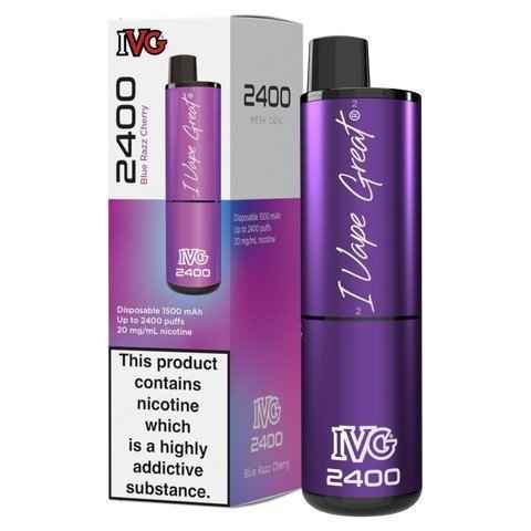 IVG 2400 Prefilled Disposable Vape Kit (Pack of 5)