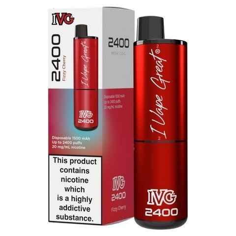 IVG 2400 Prefilled Disposable Vape Kit (Pack of 5)
