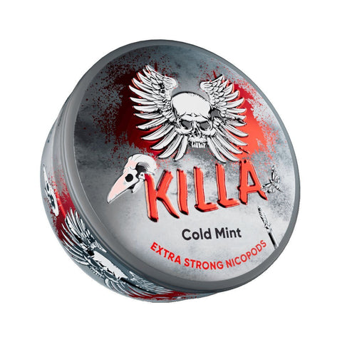 Killa Nicotine Pouches Snuss/Nicopods 16mg ( Pack of 10 ) - Vape & Candy Wholesale