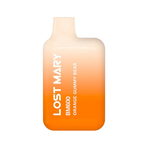 Lost Mary BM600 Disposable Pod 20mg (Box of 10)-Orange gummy bear *New*-vapeukwholesale