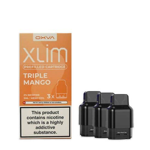 Oxva Xlim Prefilled E-liquid Pods Cartridges - Pack of 3 - Vape & Candy Wholesale