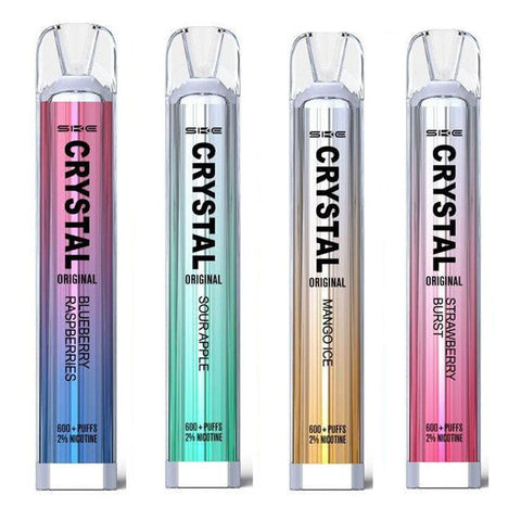 Ske Crystal 600 Prefilled Vape Kit (Pack of 10) - Vape & Candy Wholesale