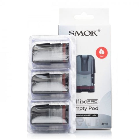 SMOK Nfix Pro Empty Pod 2ML- Pack of 3 - Vape & Candy Wholesale