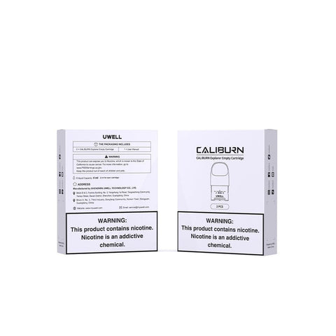 Uwell - Caliburn Explorer Pods - Pack of 2 - Vape & Candy Wholesale