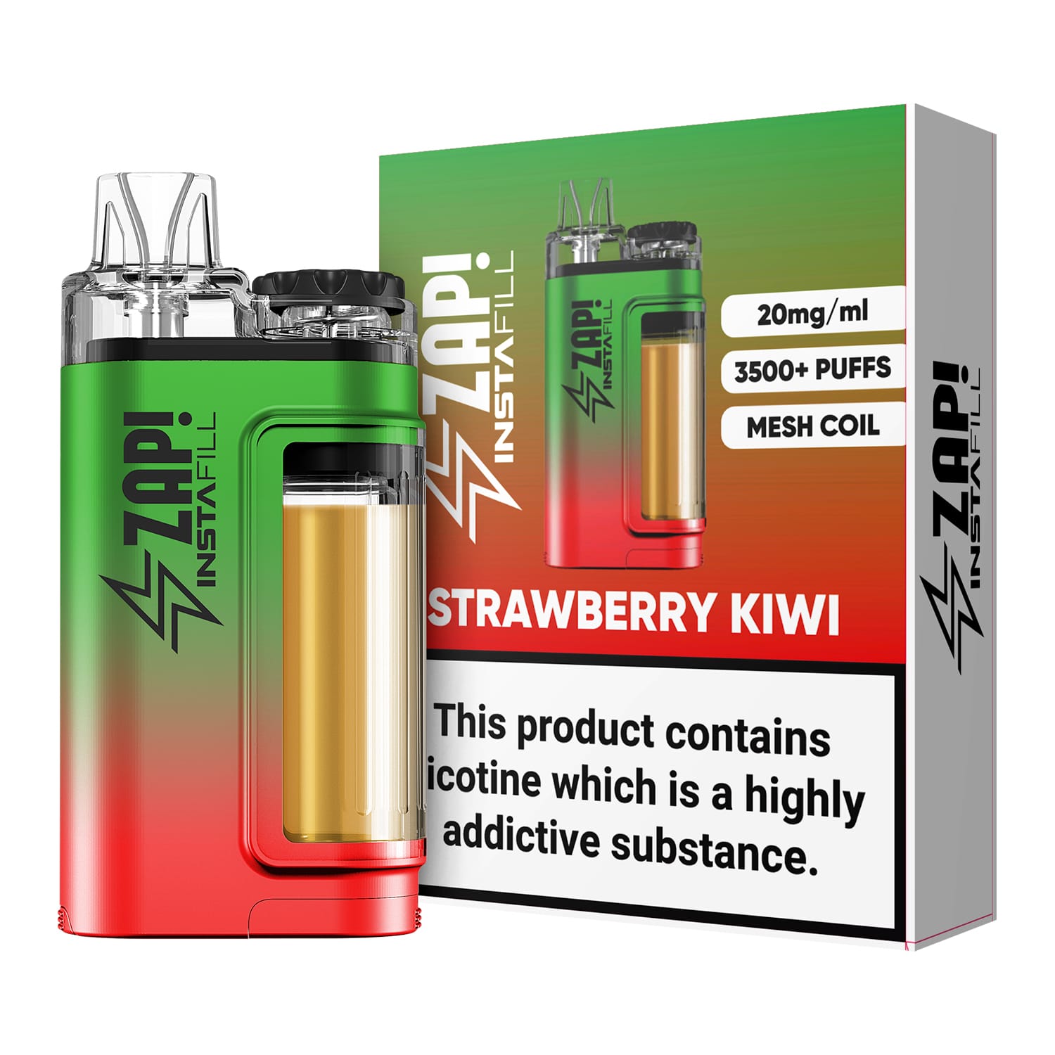 elfbar nachfüll pod läuft aus ZAP x Instafill Disposable Vape Review