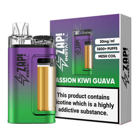 Zap! Instafill 3500 Puffs Disposable Pod Vape Kit - Vape & Candy Wholesale
