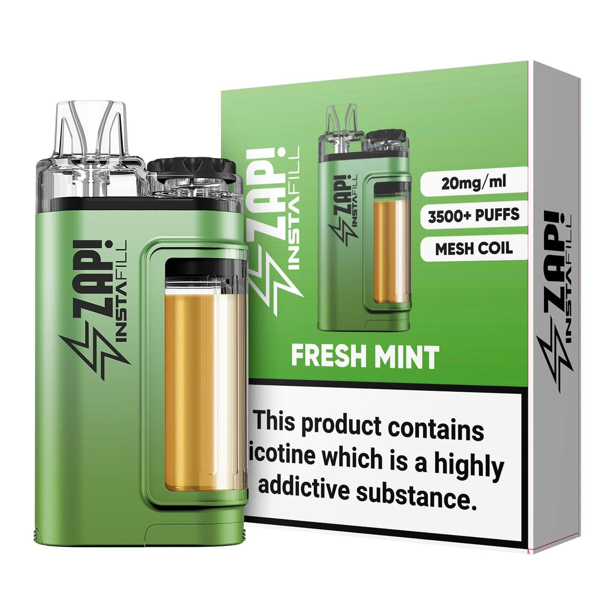 Zap! Instafill 3500 Puffs Pod Vape Kit