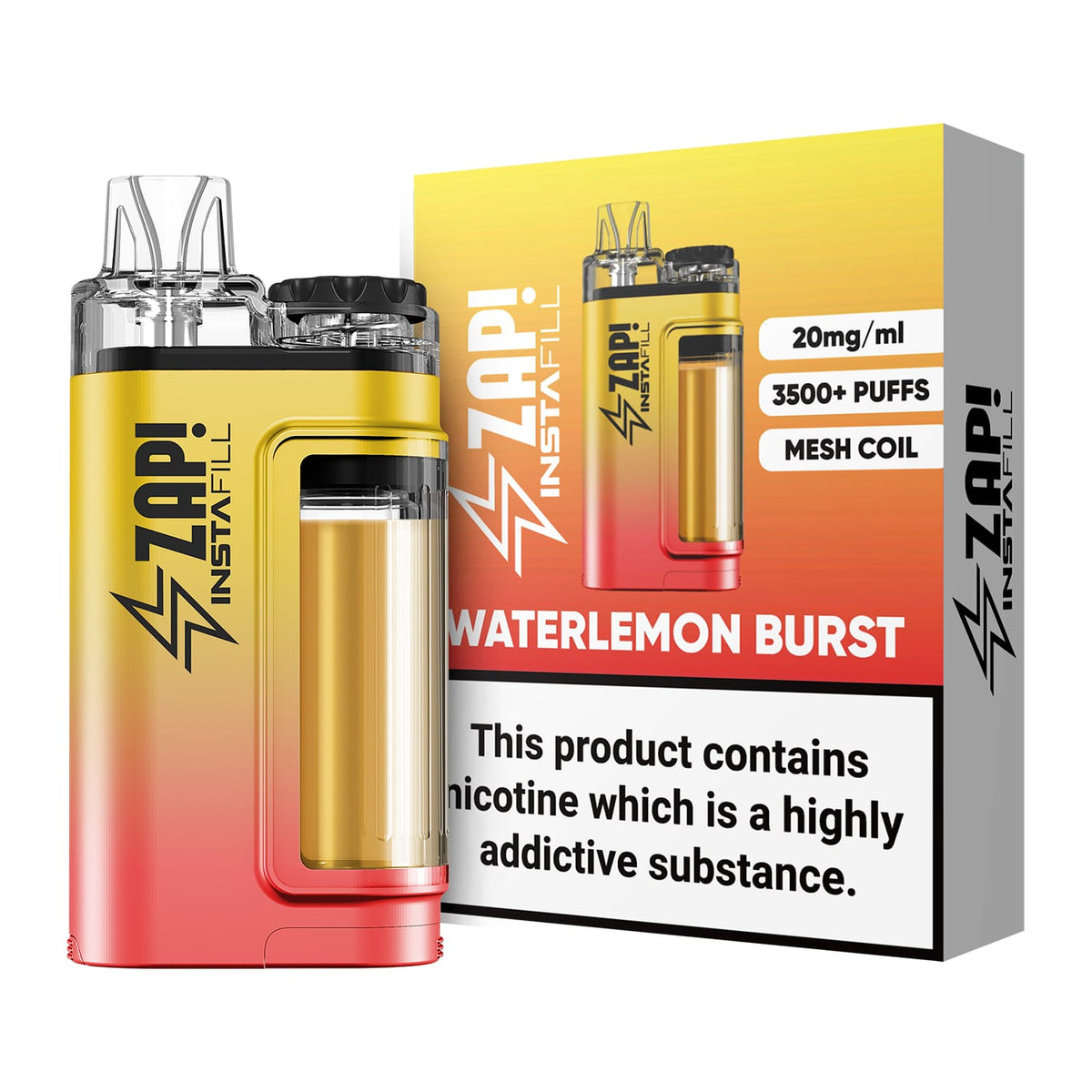 Zap! Instafill 3500 Puffs Pod Vape Kit