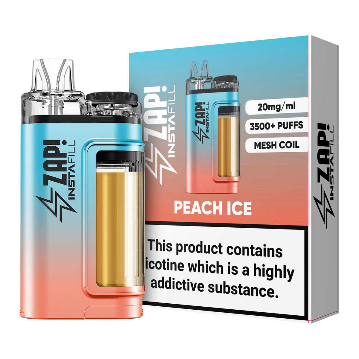 Zap! Instafill 3500 Puffs Pod Vape Kit