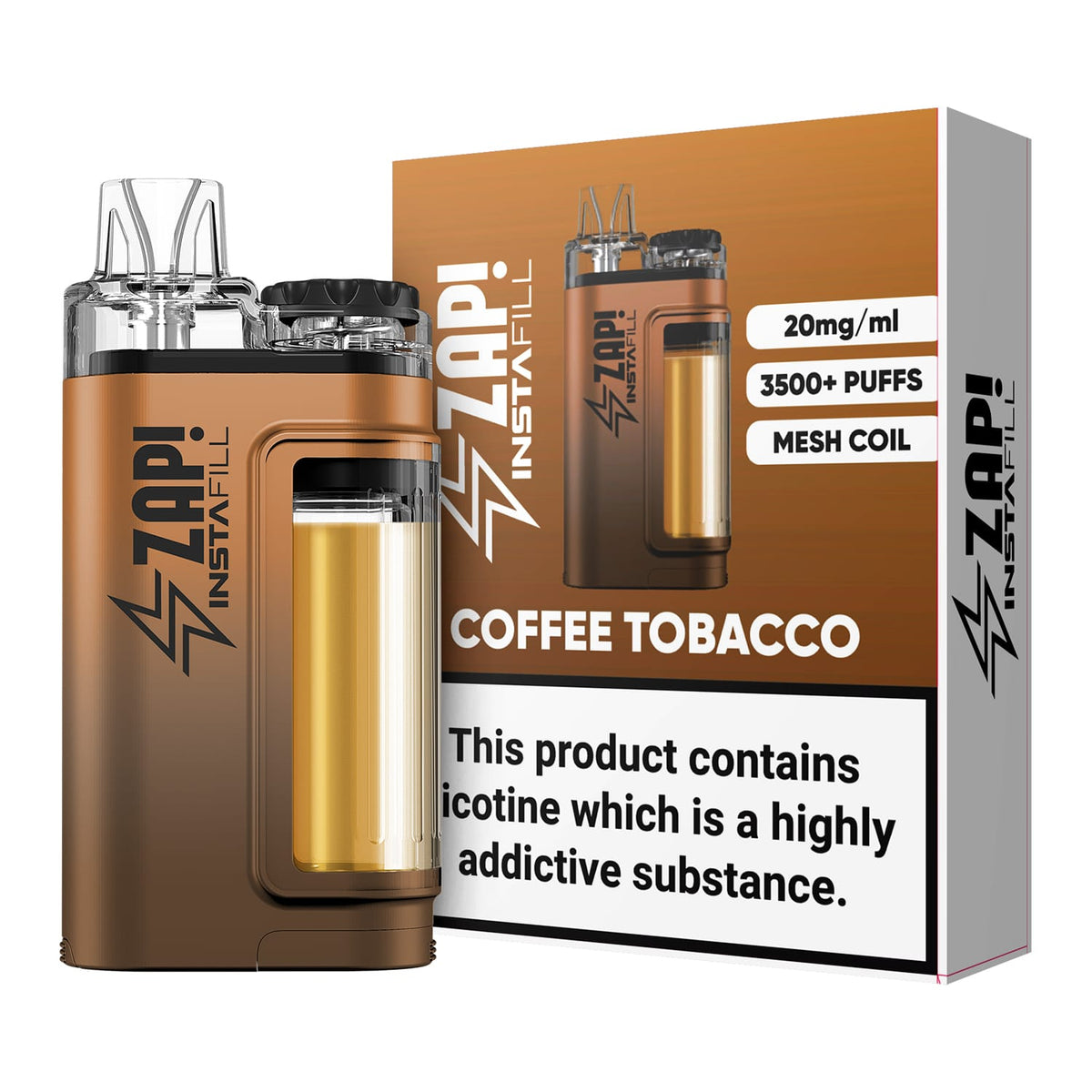Zap! Instafill 3500 Puffs Pod Vape Kit