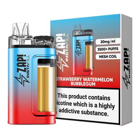 Zap! Instafill 3500 Puffs Disposable Pod Vape Kit - Vape & Candy Wholesale