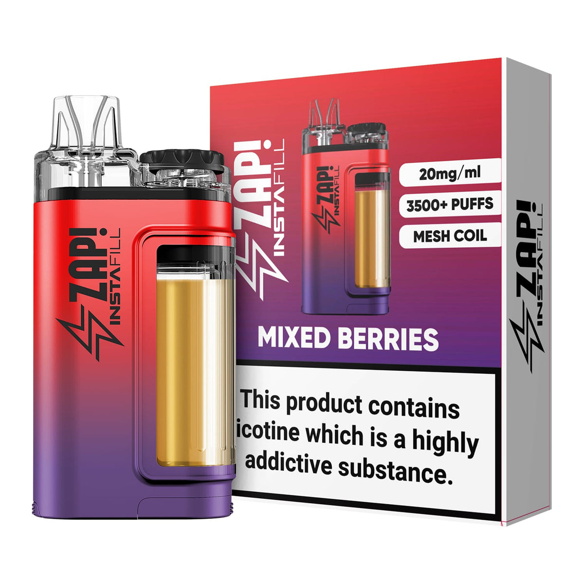 Zap! Instafill 3500 Puffs Pod Vape Kit